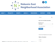 Tablet Screenshot of nokomiseast.org